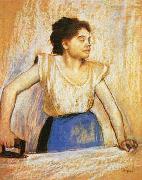 Edgar Degas Girl at Ironing Board China oil painting reproduction
